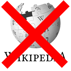 No WIkipedia