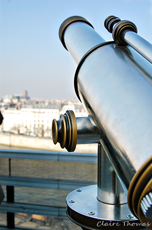 Paris view telescope