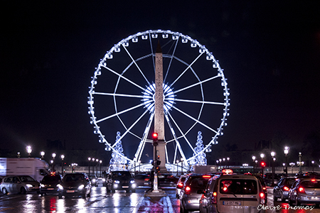 Paris ferris wheel
