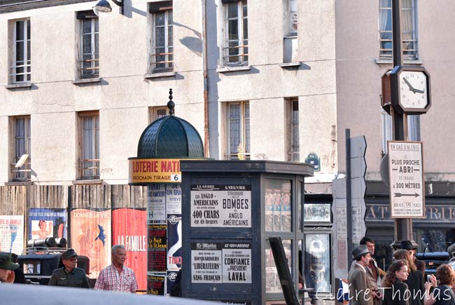 Paris Film set sign