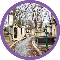 Pere Lachaise Cemetery Paris