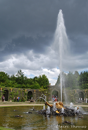 Versailles Encelade fountain