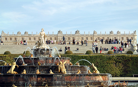 Versailles Latone fountain