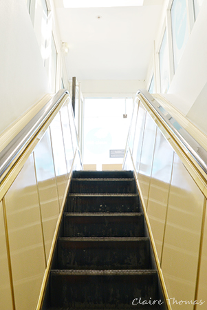 Printemps Terrace escalator