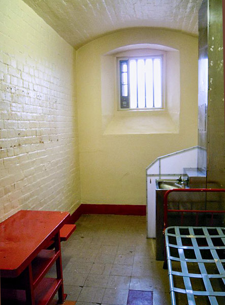 Oscar Wilde's prison cell