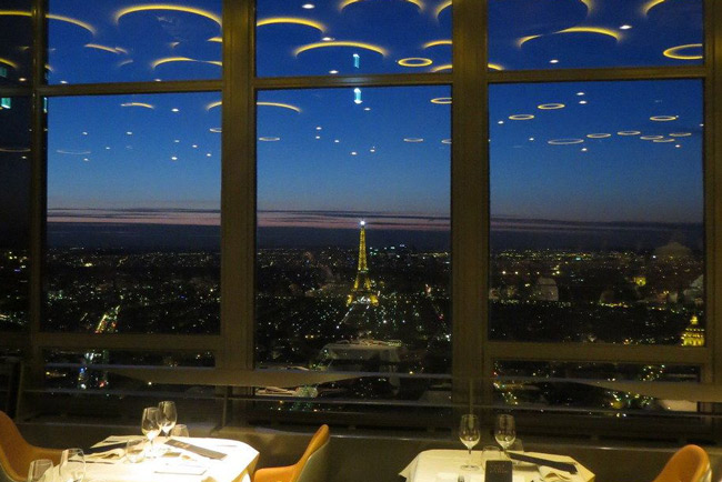 Eiffel alternative Ciel de Paris restaurant