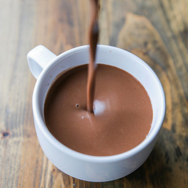 King Louis hot chocolate