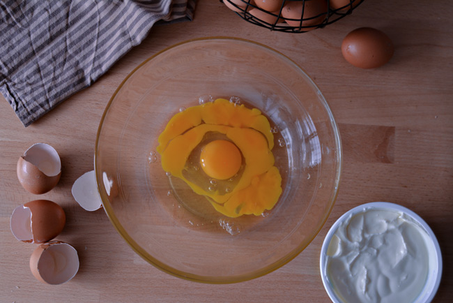 eggs creme fraiche